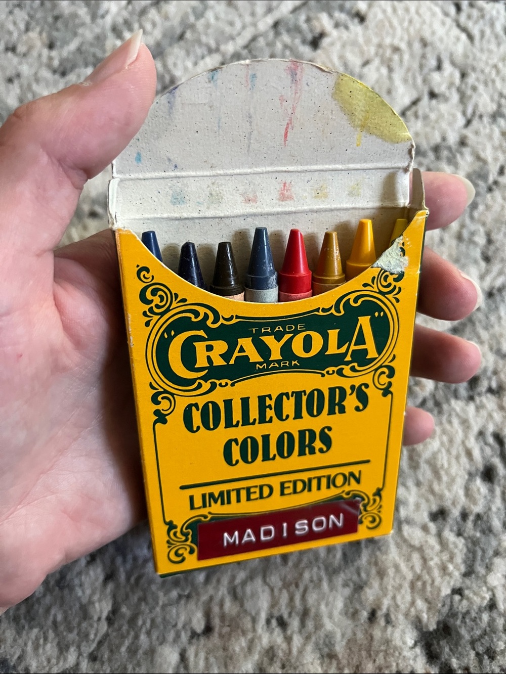 Crayola collectors colors limited edition 1991